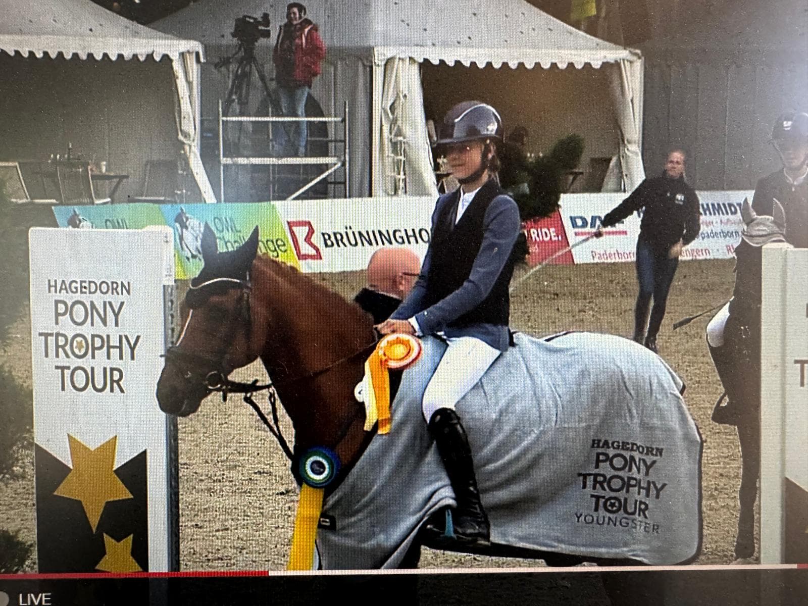 Leni Winkel bei der Pony Trophy Tour