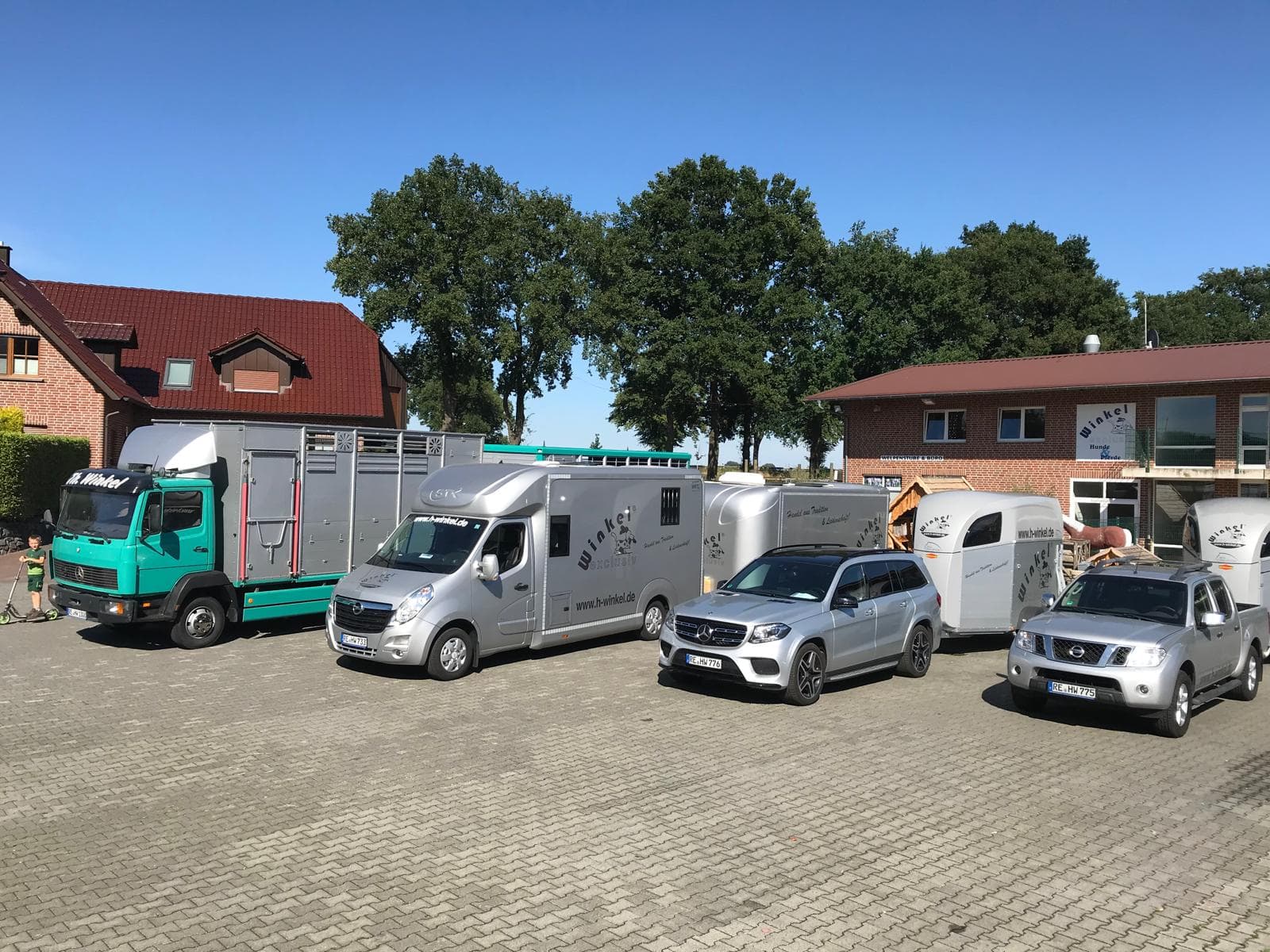 Winkel Viehtransporter